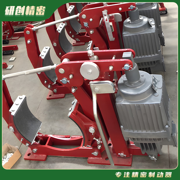 通過電動機功率選型出合適制動力矩的電力液壓塊式制動器 匹配液壓推動器